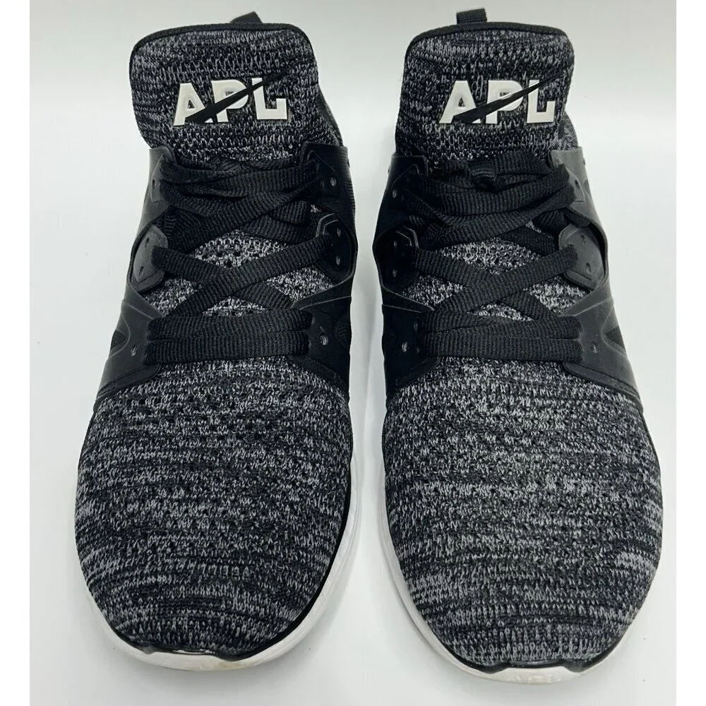 APL Athletic Propulsion Labs Ascend Shoes Sneakers Womens Size 8 Black Grey